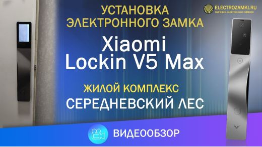 Видео-Электронный замок Xiaomi Lockin V5 Max-1